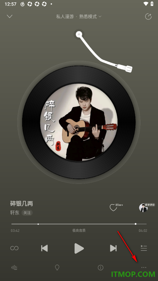 网易云音乐手机版设置更换播放页面背景样式的方法