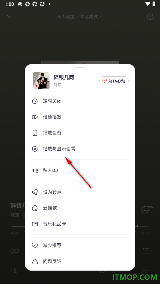 网易云音乐手机版设置播放页面常亮显示的方法
