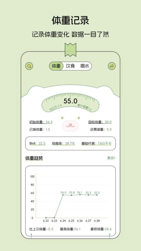 减肥打卡记录便签官方版v3.2.4(5)