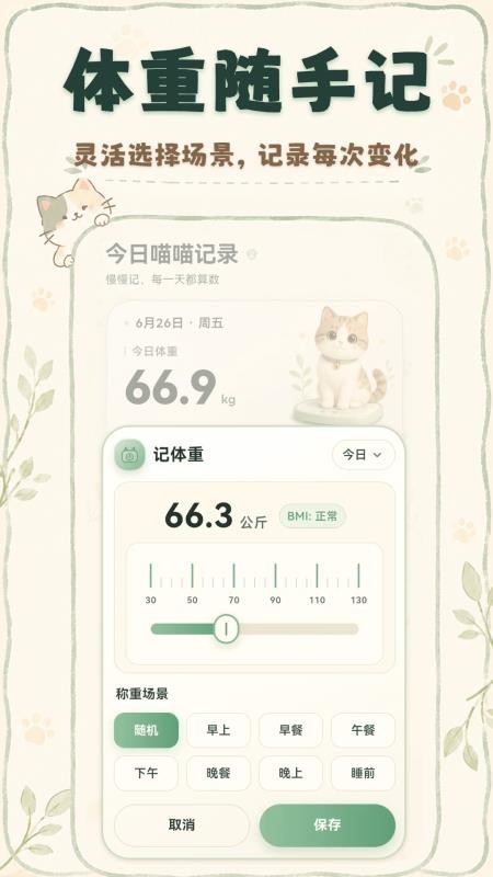 喵喵体重日记本最新版v3.2.2 4