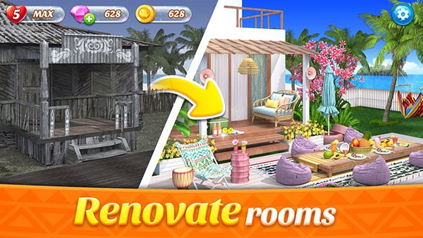房间装饰岛屿游戏(Space Decor Island)v6.1.1 3