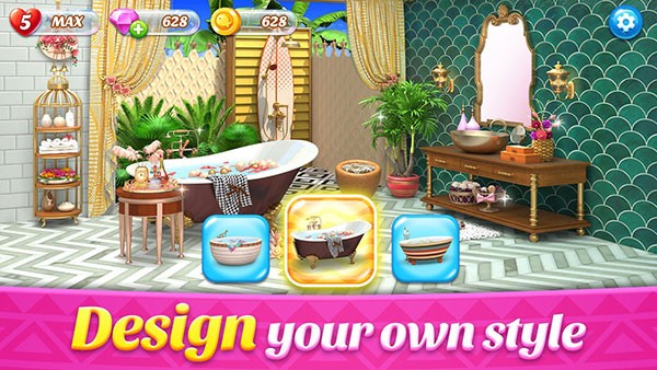 房间装饰岛屿游戏(Space Decor Island)v6.1.1 1