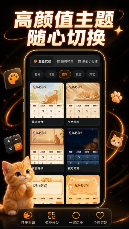 小橘猫咪计算器手机版v1.0.1(2)