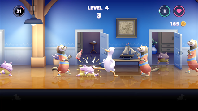 鸭鸭揍游戏(Punch Kick Duck)v1.14.3 4