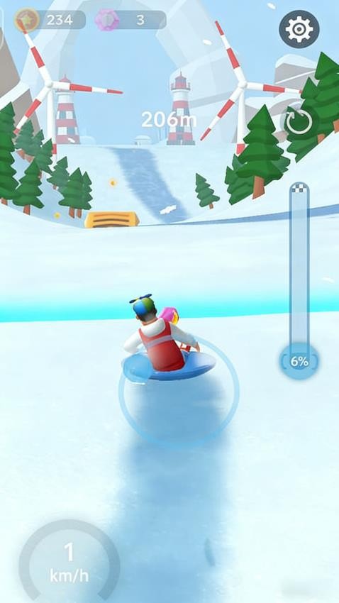 雪橇冲浪游戏v1.0.2(1)