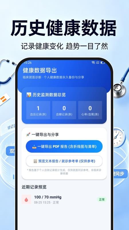 血压血糖监测专家手机版v1.0.0(1)