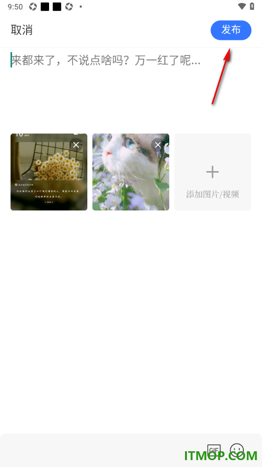 腾讯新闻手机版设置发布图文动态或者是视频动态的方法