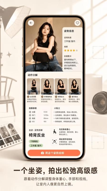 拍照姿势指南相机最新版vH4.0 1