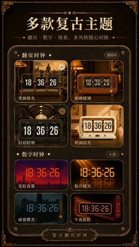 复古翻页时钟手机版v3.5.0.350(4)