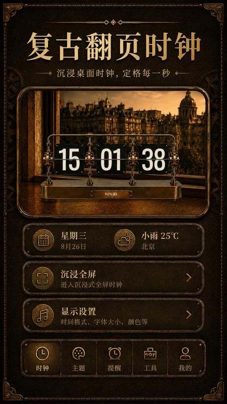 复古翻页时钟手机版v3.5.0.350(5)