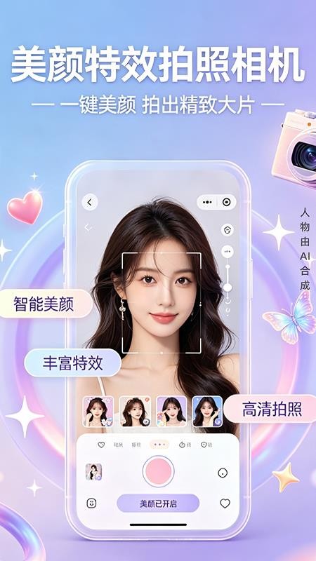 美颜特效拍照相机最新版v1.0.1 4