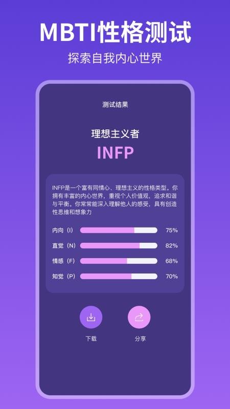mbti人格测试免费官网版v1.0.2(1)