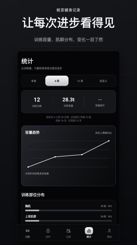 蜕变健身记录手机版v1.0.0(1)