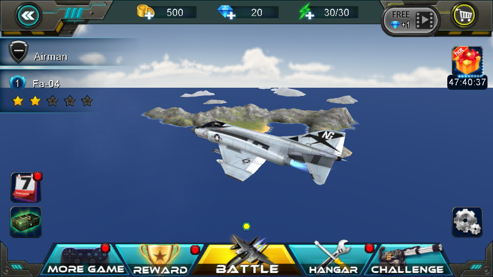 空中决战3D游戏(Sky Fighters)v2.7 1