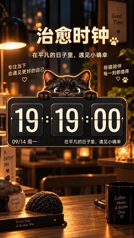 翻页时钟小组件官网版v3.5.0.350 4
