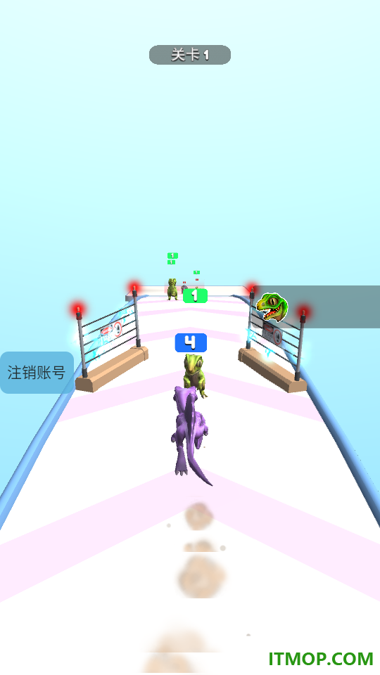 小恐龙冲鸭游戏