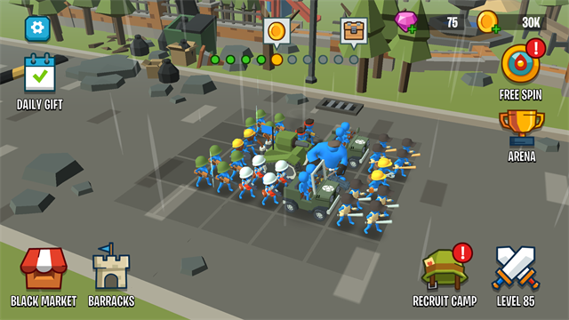 火柴人战争部队游戏(Stick Army)v1.5.5 1
