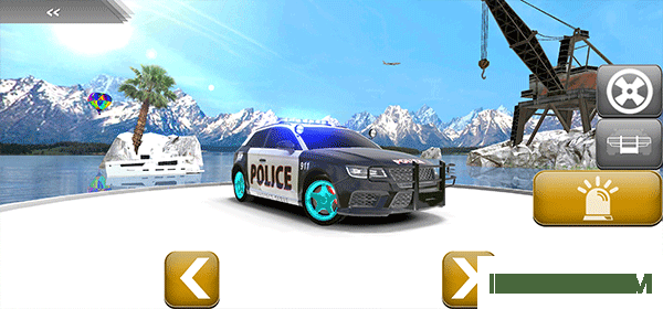 警车漂移游戏