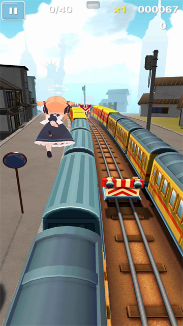 蔚蓝跑酷游戏v1.0 3