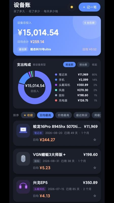 设备账免费版v1.8.2(3)