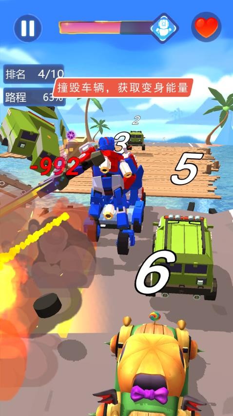 汽车人变形:热血赛车游戏v9.0.0 1