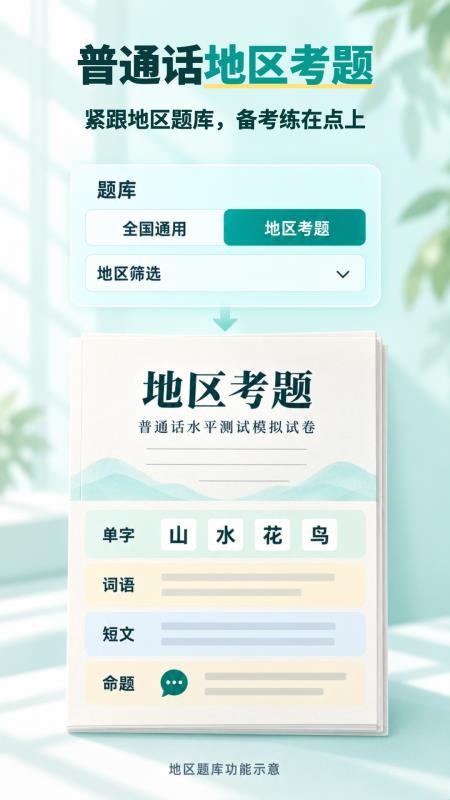 普通话水平测试考试真题软件v2.1.1 1