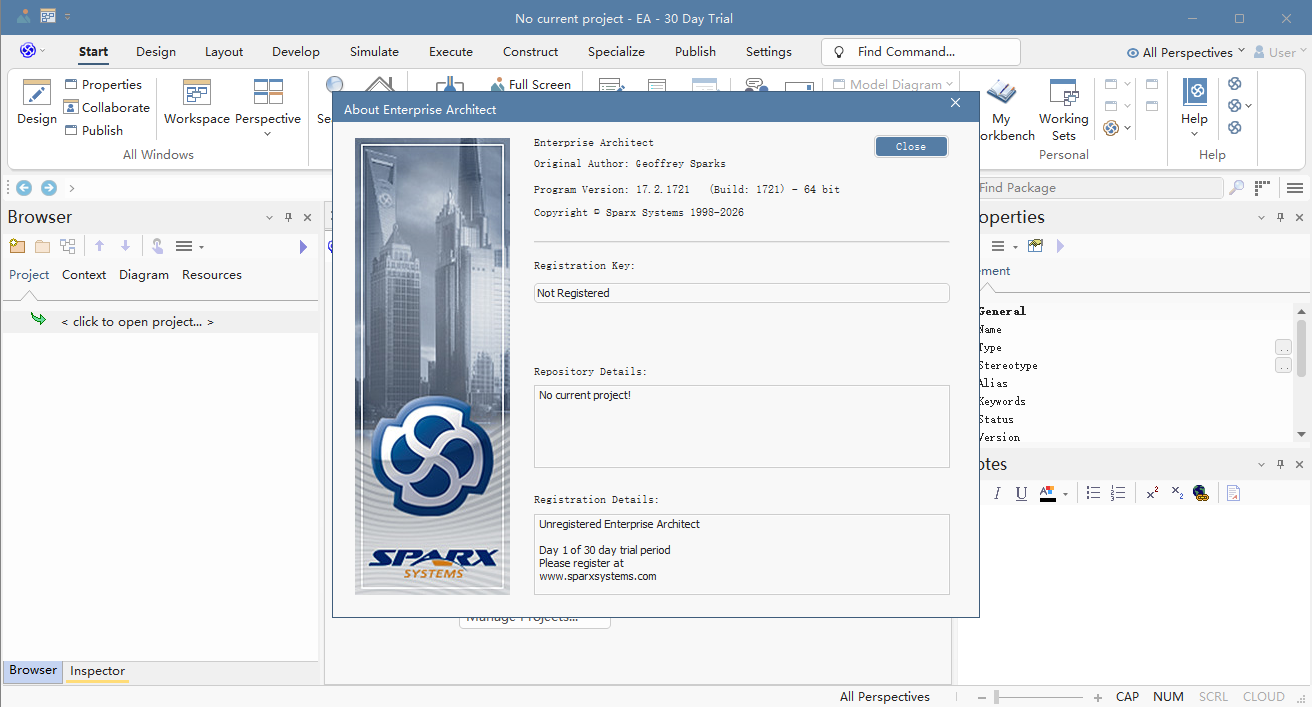 enterprise architect 17(UML建模软件)