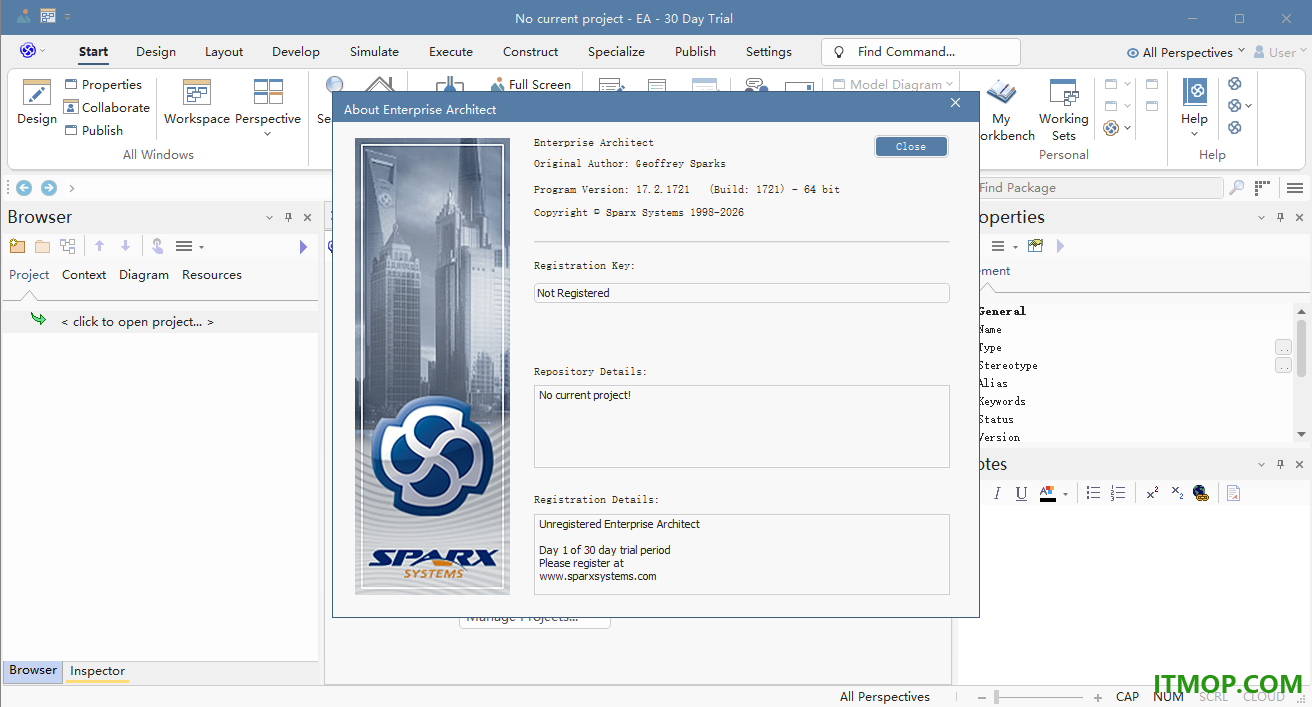 enterprise architect 17(UML建模软件)
