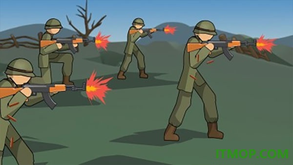 火柴人第二次世界大战游戏(Stickman WW2)