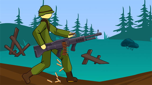 火柴人第二次世界大战游戏(Stickman WW2)v1.1 4