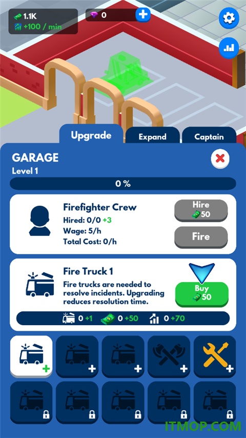 消防员大亨游戏(Idle Firefighter)