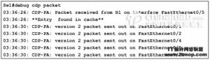 CDP协议分析-sniffer应用系列