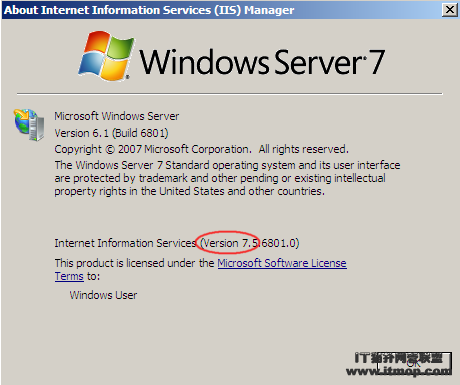 IIS 7.5 