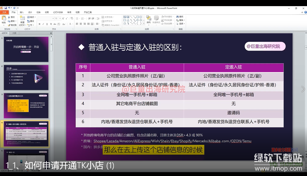TikTok小店运营全链路课：30节实操+跨境避坑指南，30天搭建出海业务闭环下载  3