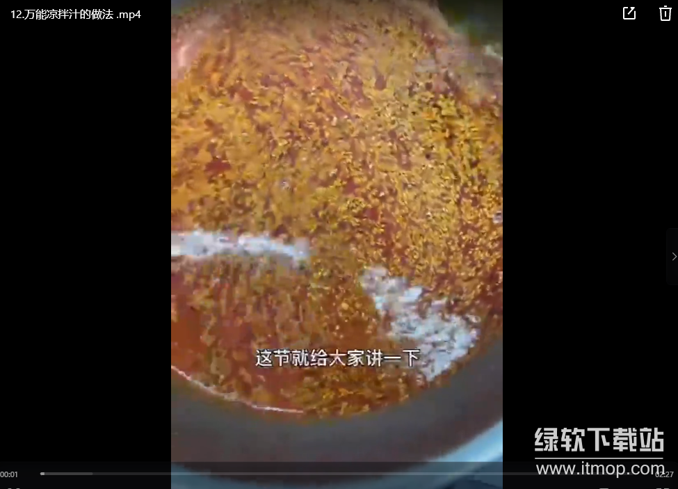 精品凉拌菜系列热卤系列课程下载  4