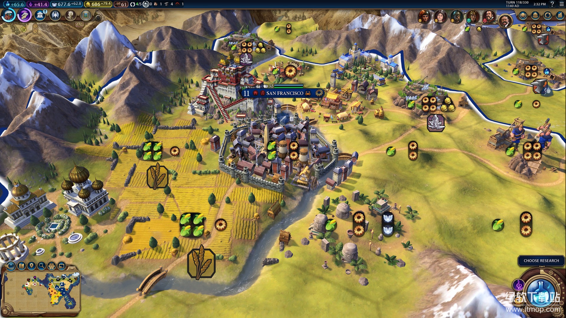 文明6破解版下载：Sid Meier’s Civilization VI 中文免安装版下载 V1.0.12.58 2