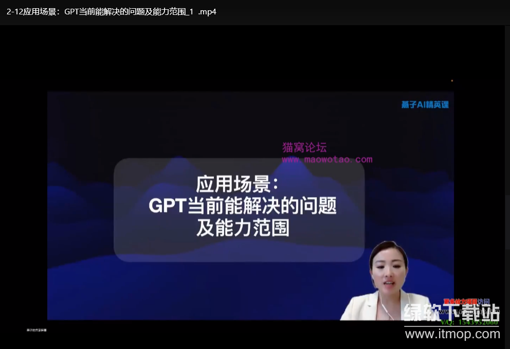 AI实战精英课，chatgptAI实战教程，一起抓住AI风口的机会下载  1