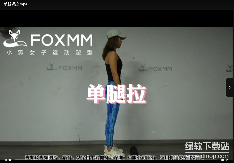小狐极简翘臀健身训练课：21天打造完美臀型下载  0