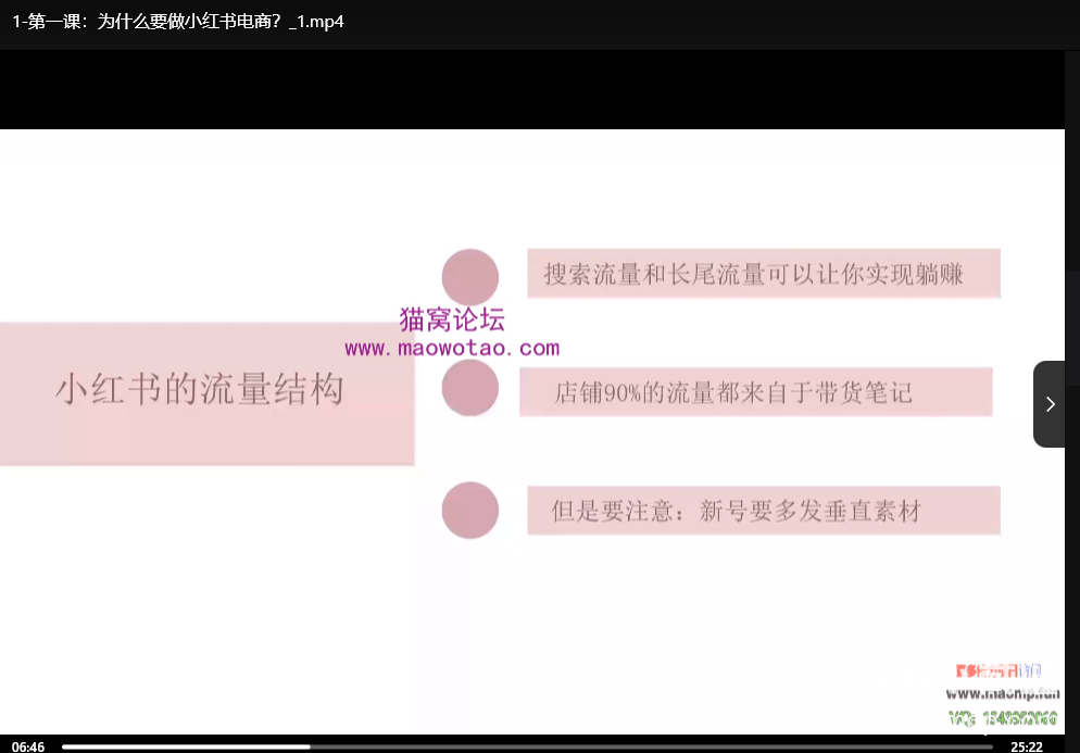 小红书电商运营课程：从零开始掌握笔记带货技巧下载  1
