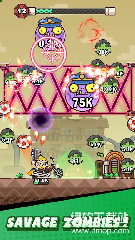 打爆丧尸城无敌版下载 V1.2.03