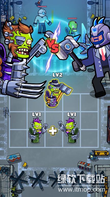 Merge War: Robot vs Zombie免广告版下载 V1.101
