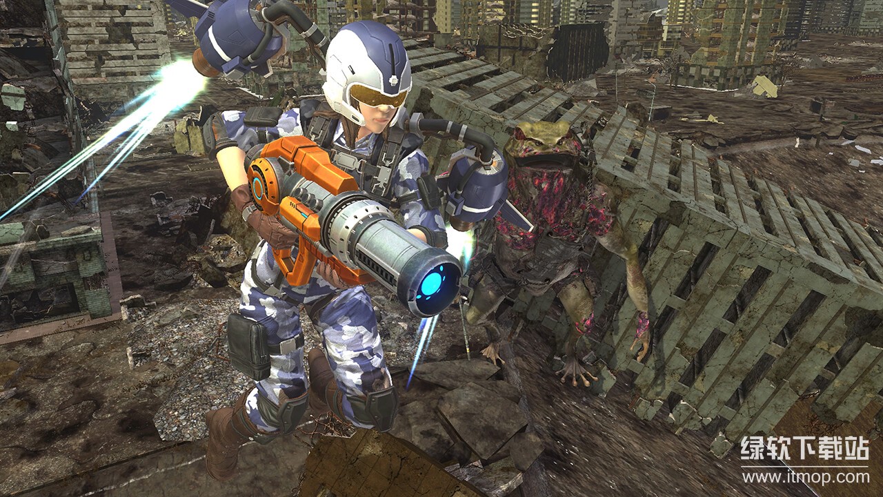 地球防卫军6破解版下载：EARTH DEFENSE FORCE 6最新免安装中文版下载 V1.00