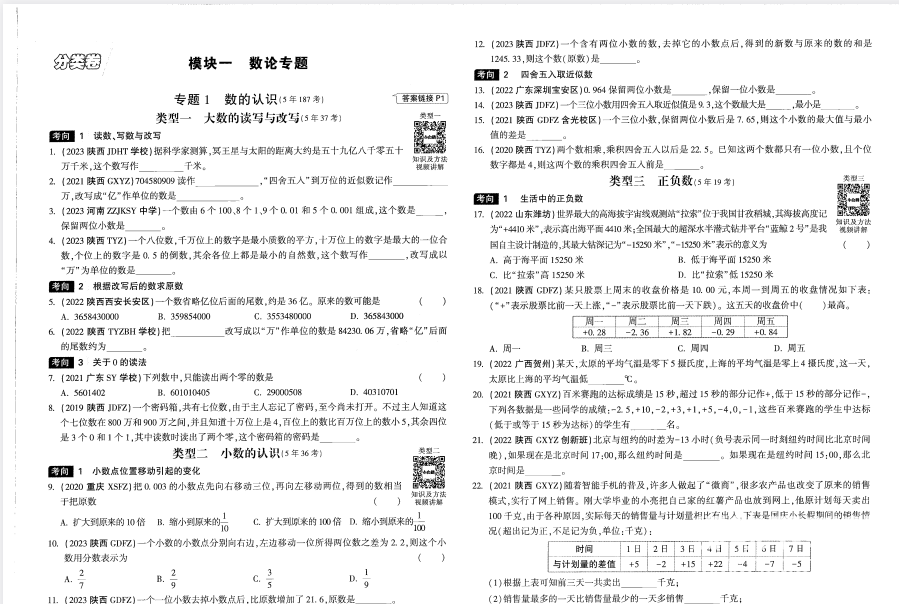 2024年小升初招生真题试卷：含答案解析，冲刺重点初中必备下载  1
