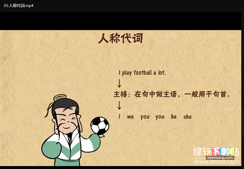 乐乐课堂1-9年级英语语法动画课：轻松掌握中小学语法重点下载 4