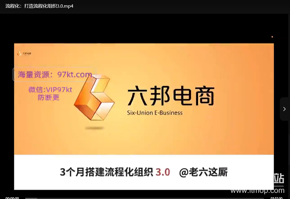 六邦电商VIP会员课程2024年3月更新（含实战运营技巧）