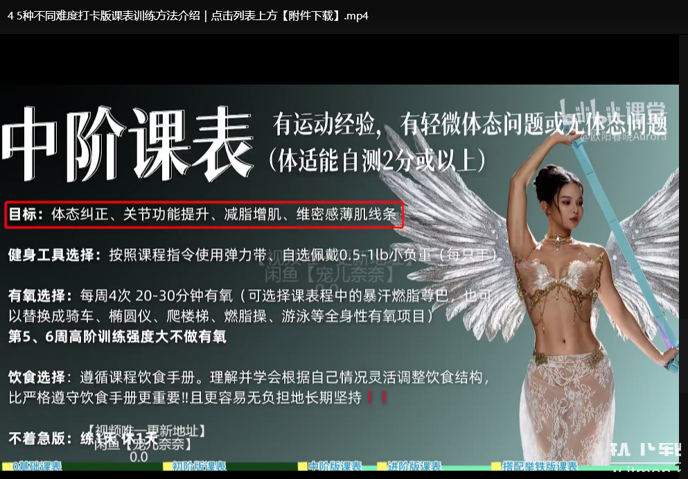 欧阳春晓6周维密薄肌训练计划：弹力带+普拉提打造完美线条