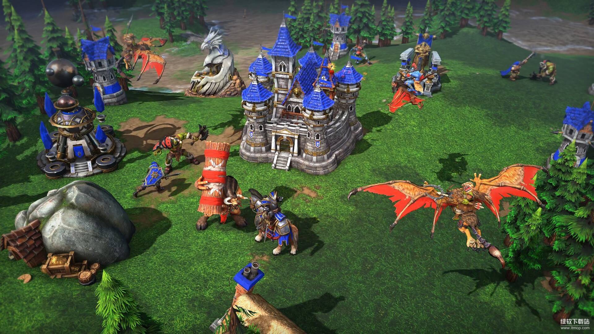 魔兽争霸3重制版破解版下载：Warcraft III Reforged中文免费版下载 V1.32 1