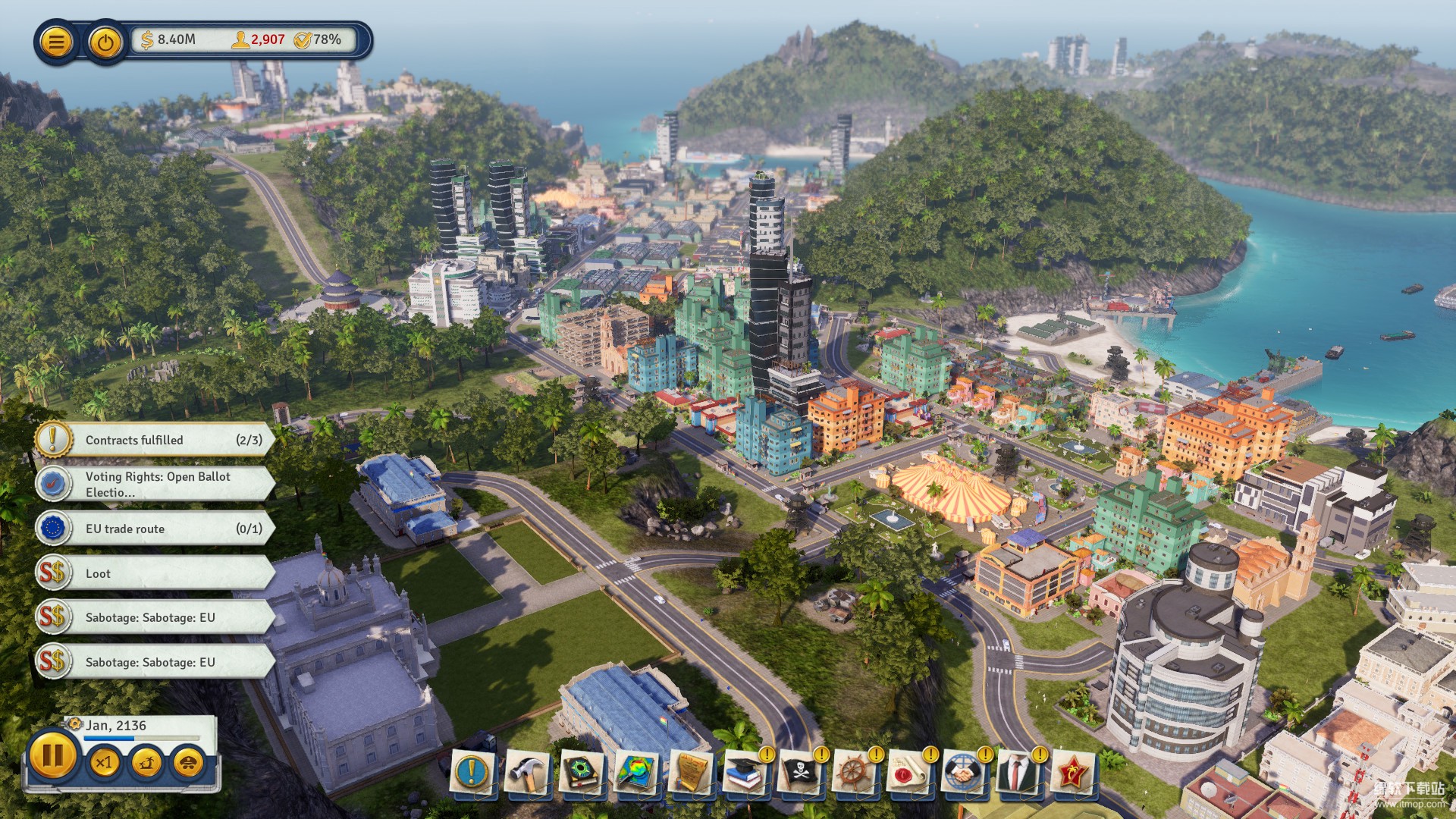 海岛大亨6(Tropico6)中文破解版下载：免安装全DLC绿色版下载 V1.19.902 4