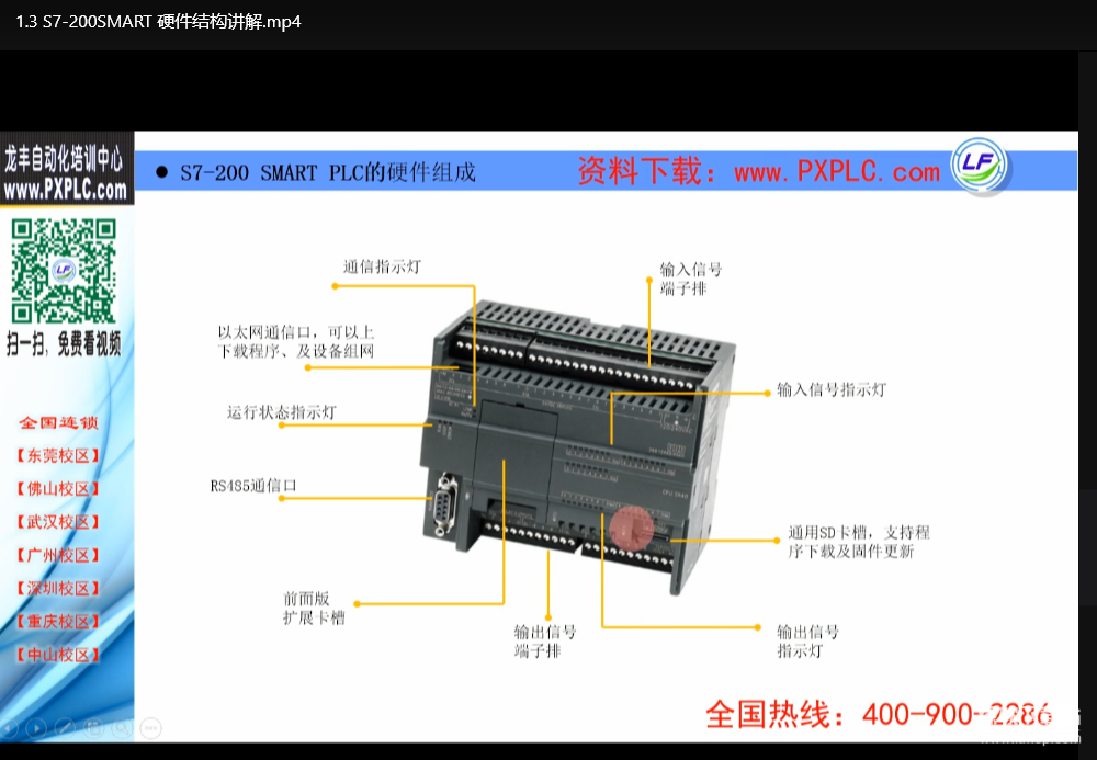 西门子SMART200 PLC编程实战教程：夏攀老师手把手教你工业自动化下载  4