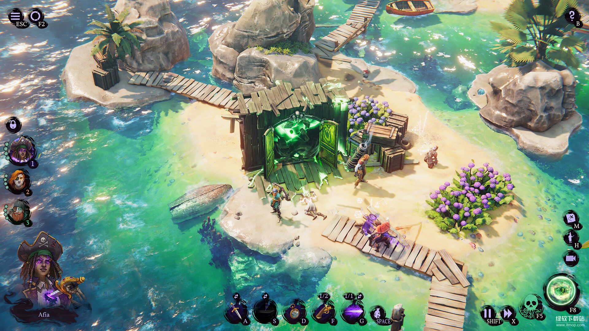 影子诡局：被诅咒的海盗（Shadow Gambit The Cursed Crew）破解版下载｜潜行策略神作下载 V1.0 0